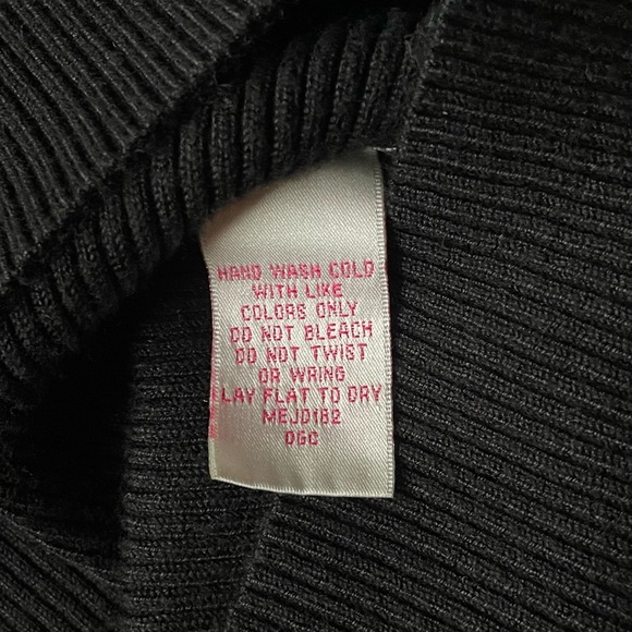 Y2K Black Ribbed Stretchy Dress small - Picture 5 of 9